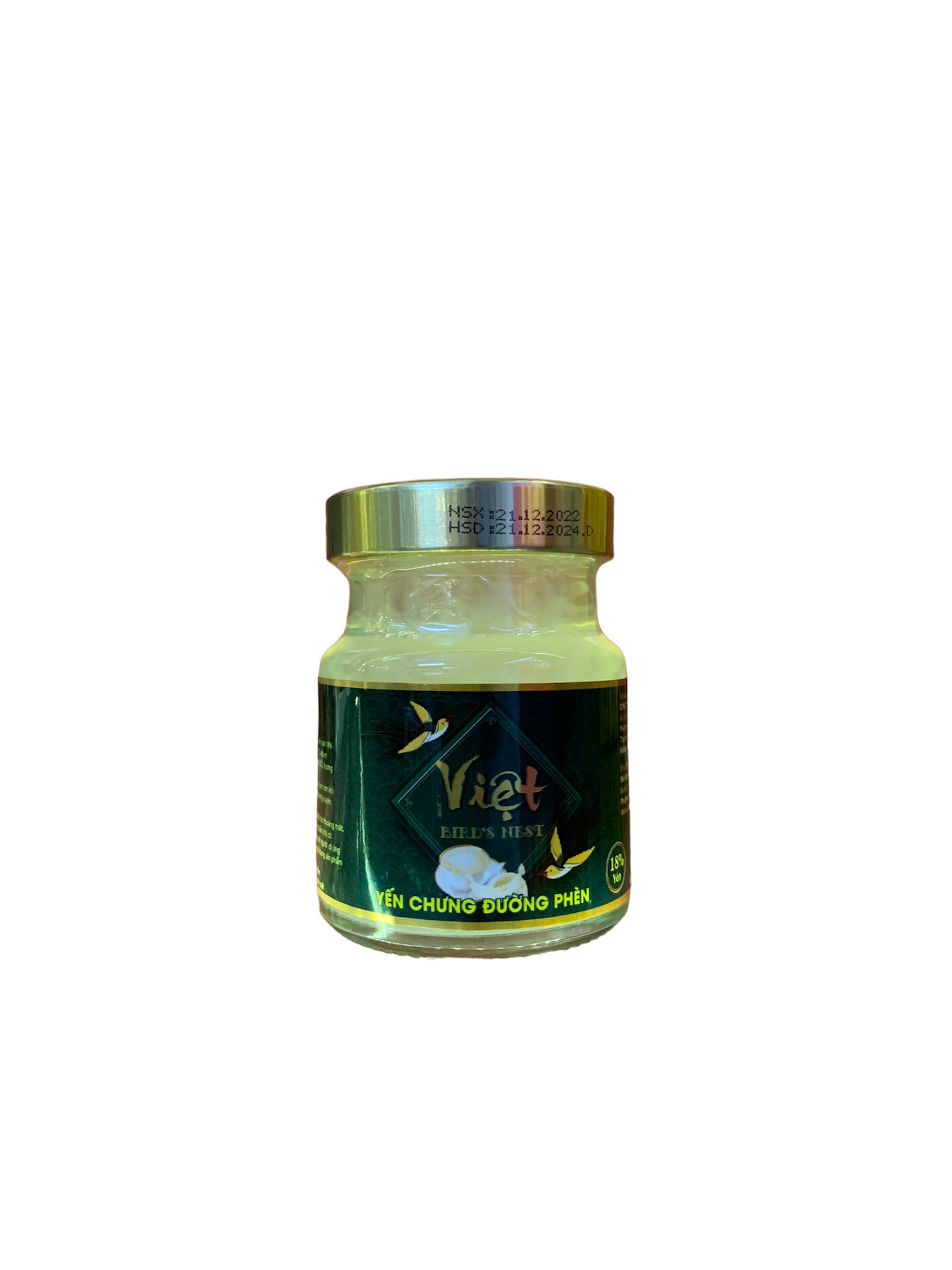 Hộp 6 hũ yến chưng đường phèn Việt Bird's Nest