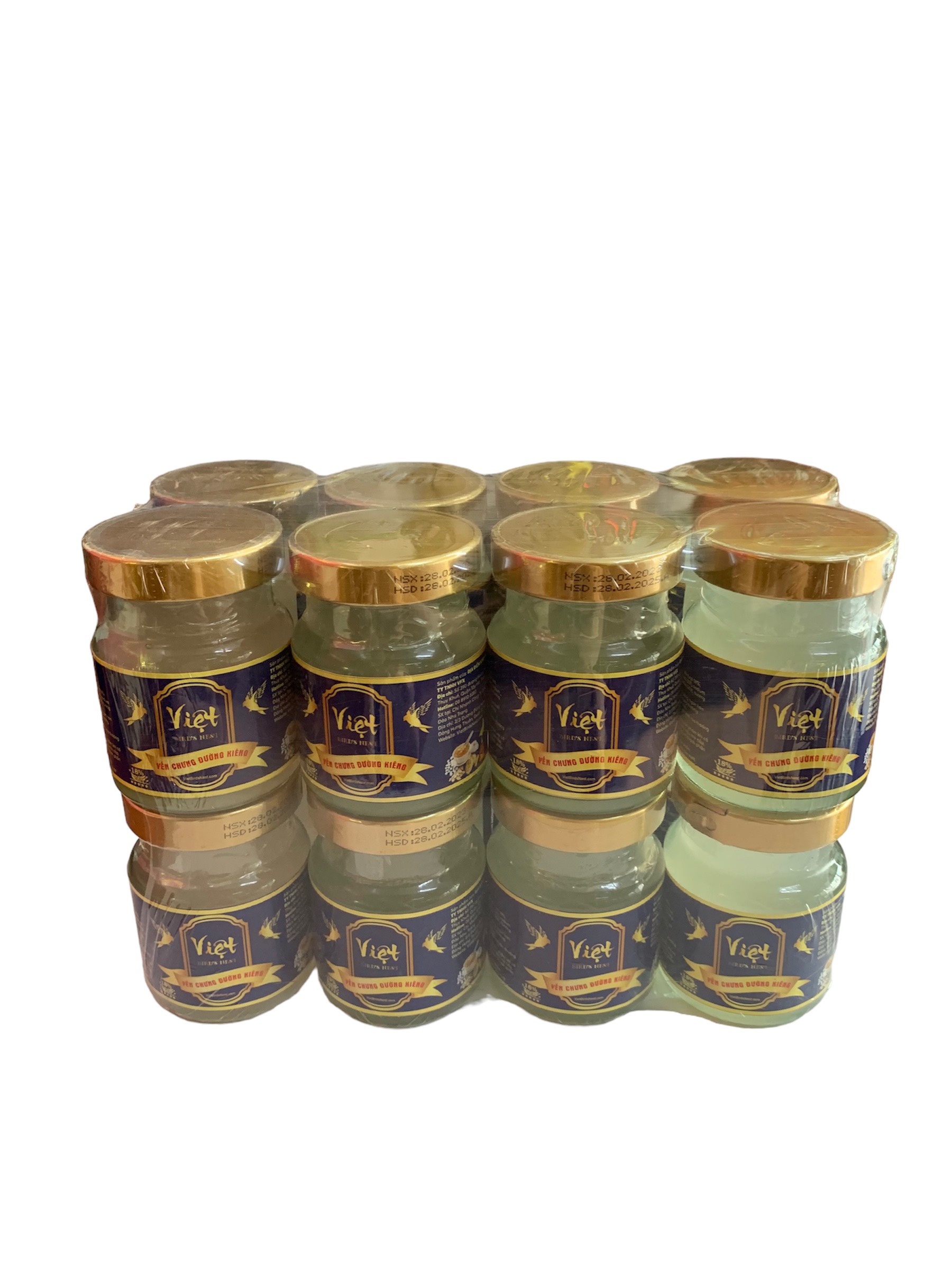 Lốc 16 hũ yến chưng đường kiêng Việt Bird's Nest