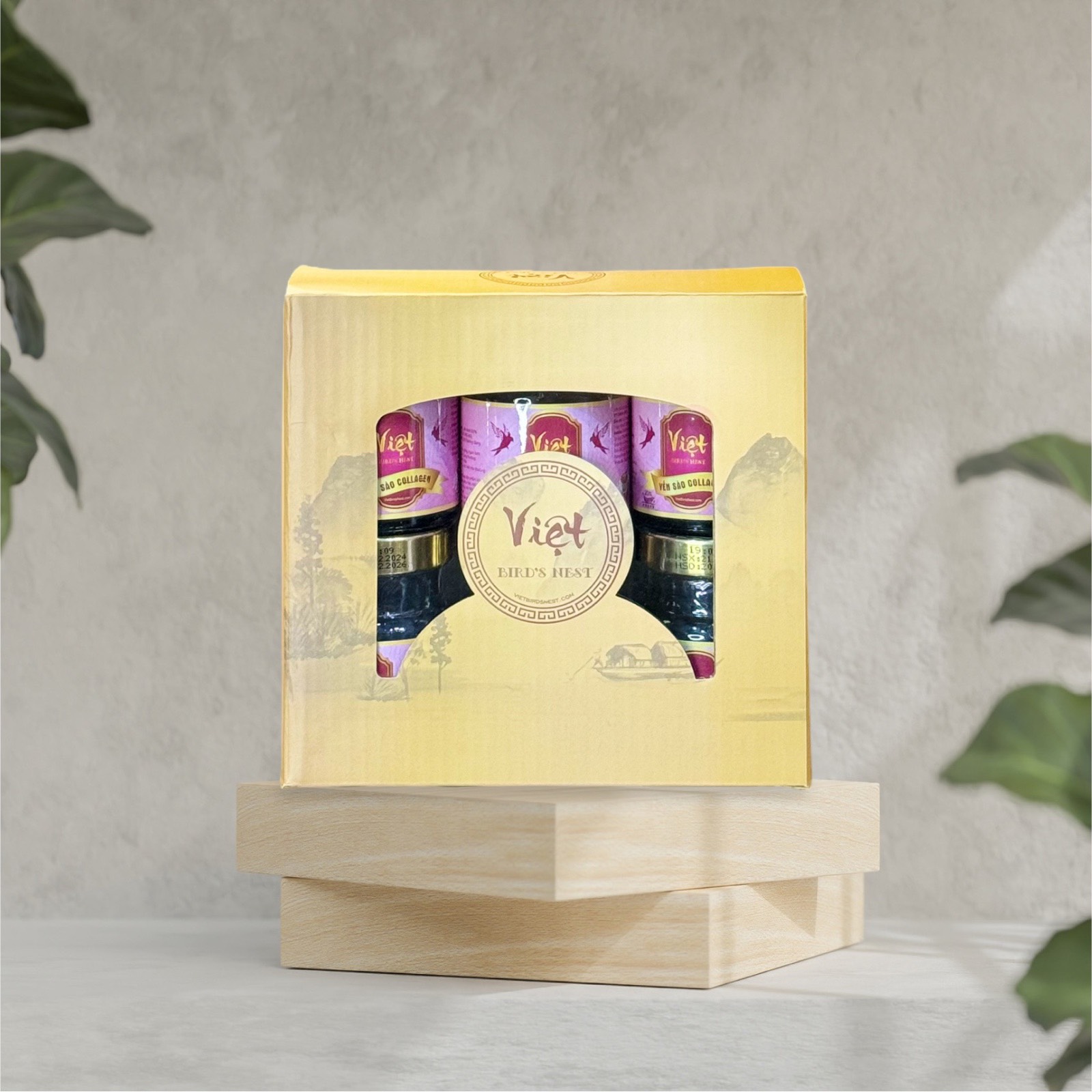 Hộp 6 hũ nước yến Collagen Việt Birds Nest