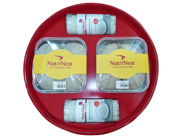 Quà Tặng Trống Đồng Yến Nguyên Tổ Đặc Biệt Hộp 200g - Nutri Nest