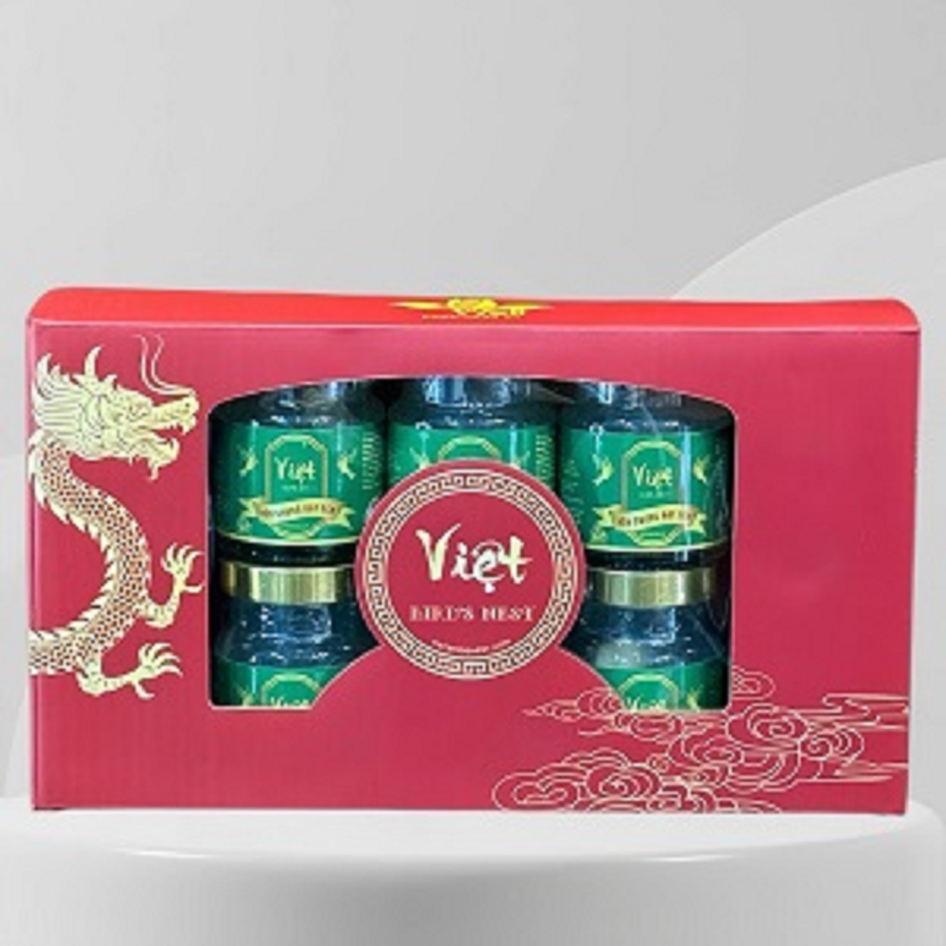 Hộp quà 10 hũ yến chưng hạt sen Việt Bird’s Nest