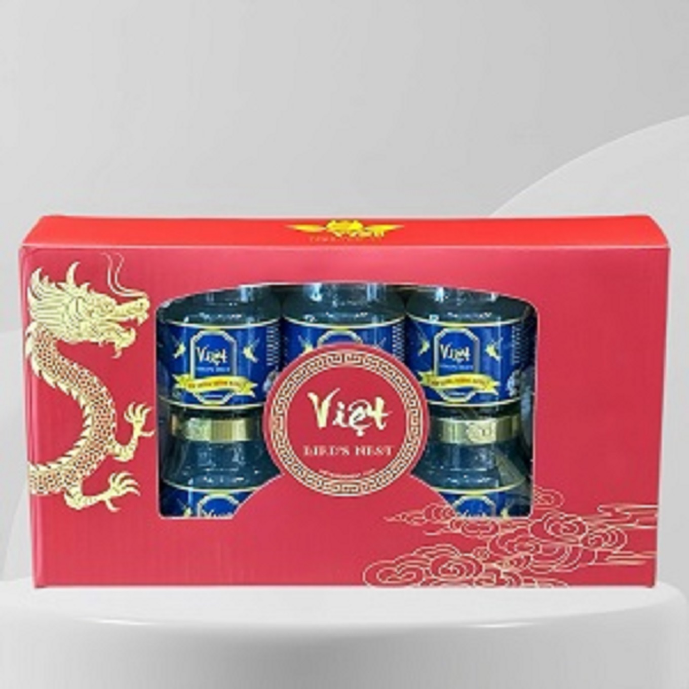 Hộp quà 10 hũ yến chưng đường kiêng Việt Bird’s Nest