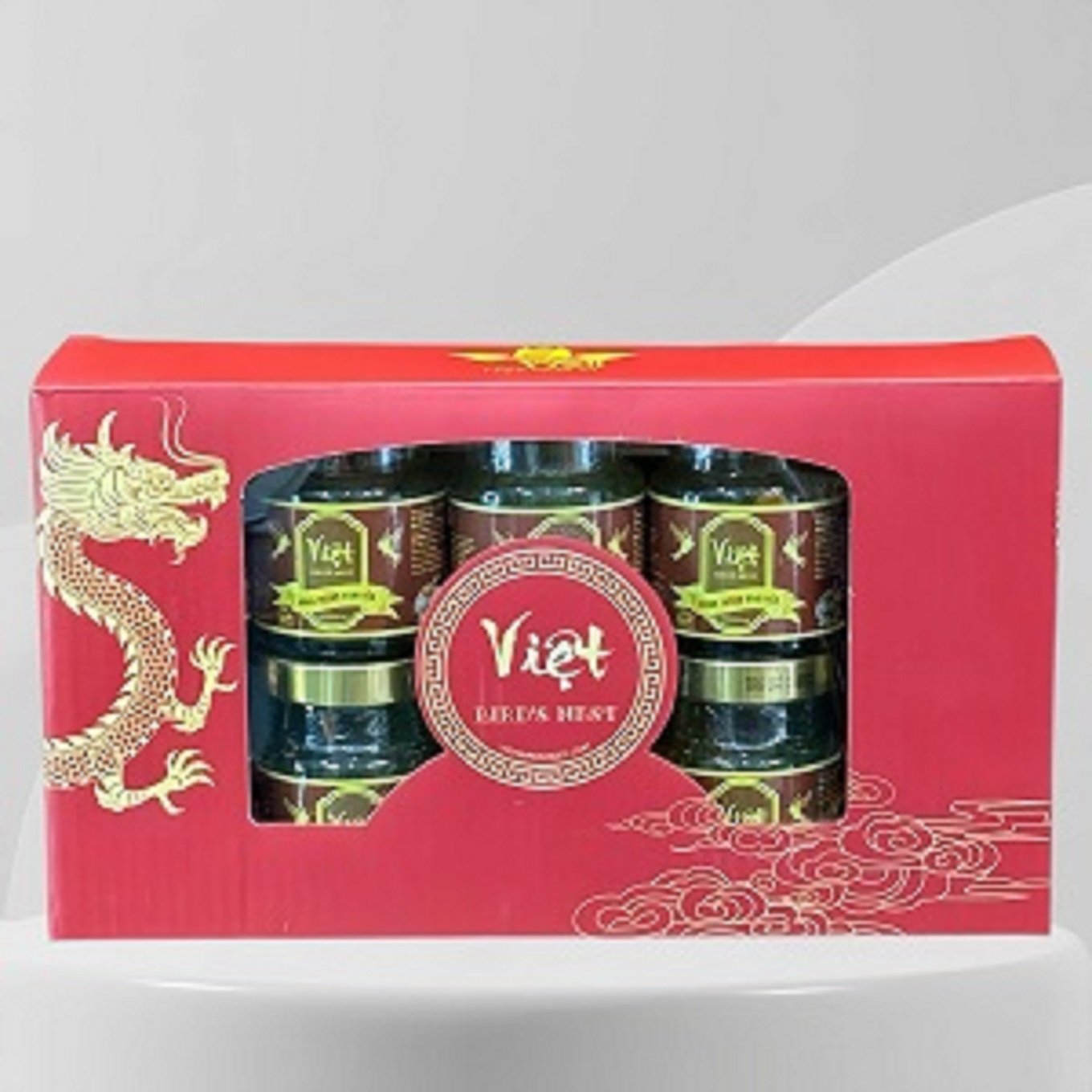 Hộp 10 hũ Sâm Yến Đông trùng hạ thảo Việt Bird’s Nest